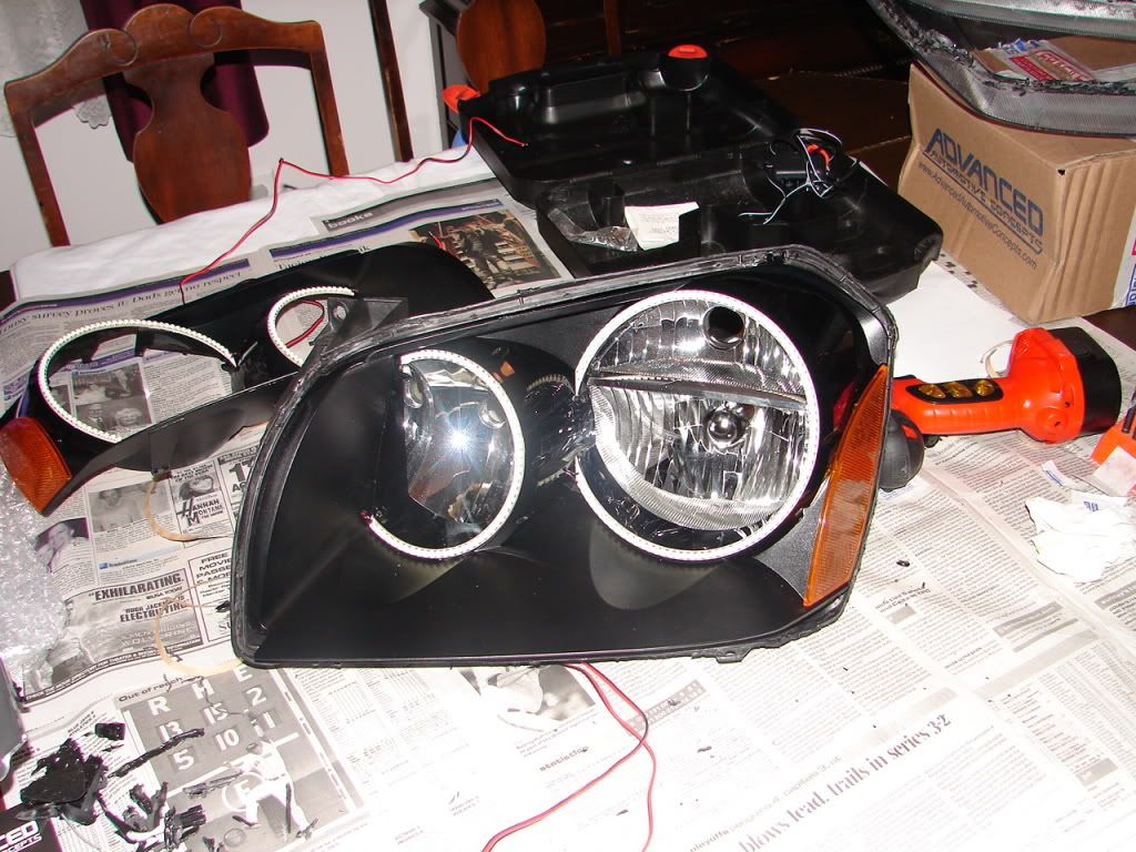 As promised my walkthrough for re sealing the OEM headlights